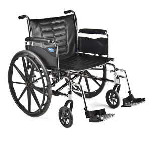 Invacare Tracer IV (24’X18”) with Desk-Length Arms Wheelchair