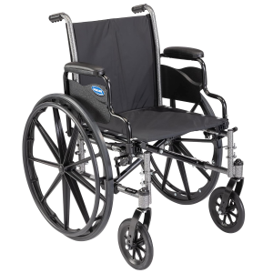Invacare Tracer IV (20’X18”) with Desk-Length Arms Wheelchair